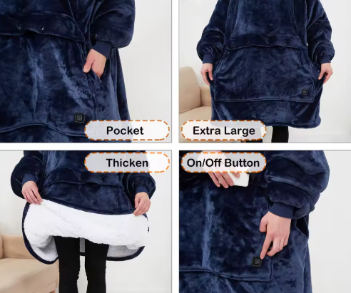 Heated Blanket Hoodie